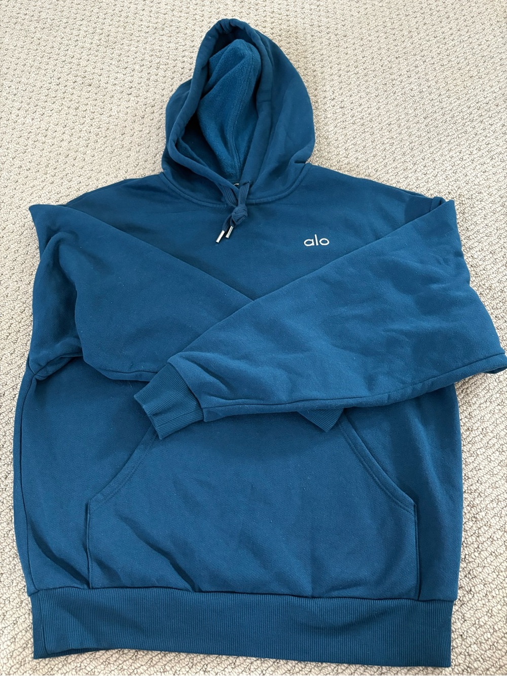 ALO Yoga “Eclipse Blue” Accolade Hoodie